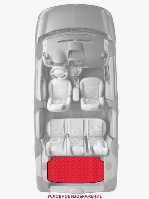 ЭВА коврики «Queen Lux» багажник для Land Rover Range Rover Sport (2G)
